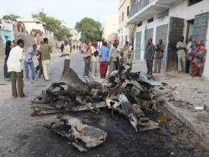 Al menos cuatro muertos en atentado con coche bomba en Somalia