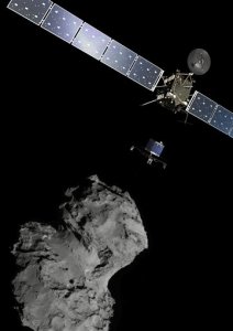 Científicos preparan histórica misión en un cometa