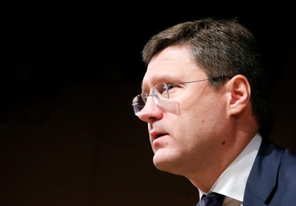 El ministro de Energía ruso, Alexander Novak (Foto Reuters)