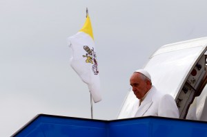 El papa Francisco llega a Turquía