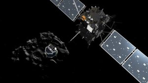 La sonda europea coloca un termómetro en el cometa