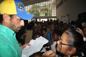 Capriles reiteró que ningún país sale adelante si no produce