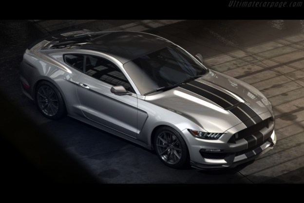 The All-new Shelby GT350 Mustang CGI image