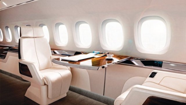 La cabina del As2, un proyecto apuntado a vuelos ejecutivos infobae