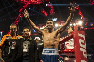 Manny Pacquiao niega haber hecho trampas en decisivo combate de hace 22 años