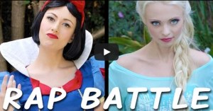 Princesas Disney cara a cara y…rapeando ¡Qué comience la batalla!