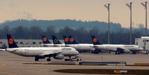 Avión de Lufthansa sufre percance en Bogotá en el despegue