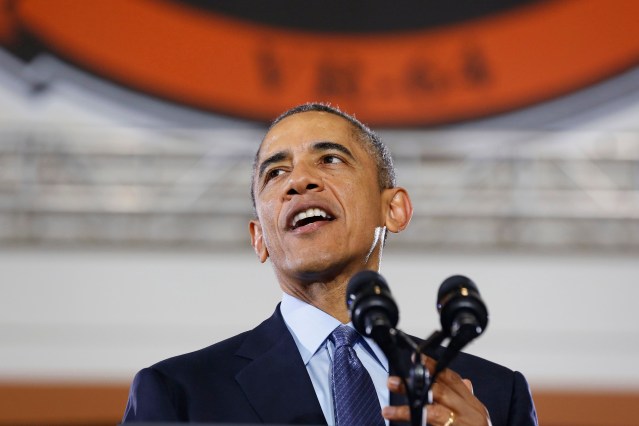Foto de archivo del presidente de Estados Unidos, Barack Obama, en un acto en Nueva Jersey