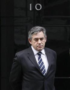 El ex primer ministro británico Gordon Brown se despide de la política