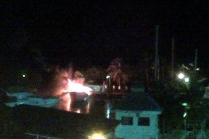 Incineran yate cedido por la ONA al secretario de Maduro