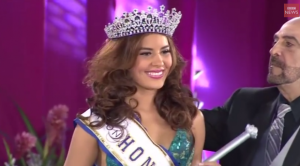 El fantasma de Miss Honduras estuvo en el Miss Mundo (Video)