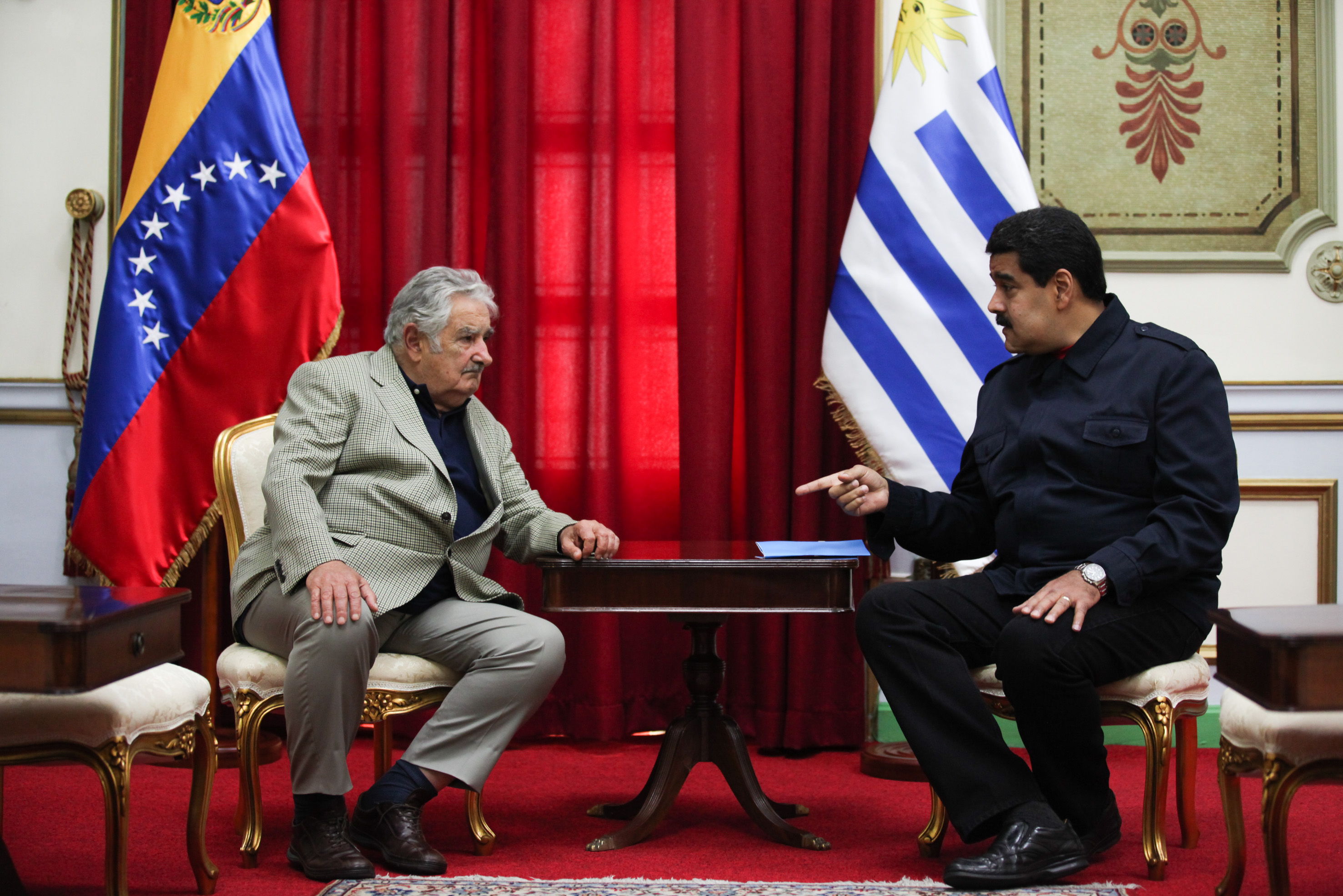 Mujica se reunió con Maduro para establecer acuerdos agroindustriales