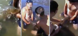 Se filmó teniendo sexo con un pez y el video se hace viral