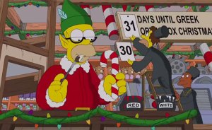 El divertido intro de “Los Simpson” en su episodio de Navidad (Video)