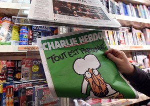 Detienen a directora de diario indio por publicar dibujos de Charlie Hebdo