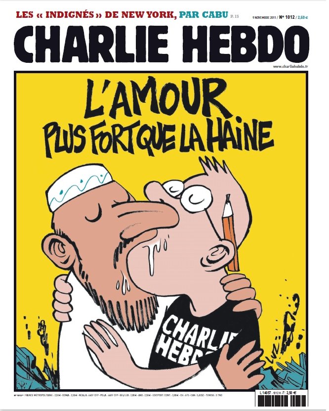 Las controvertidas portadas del Charlie Hebdo