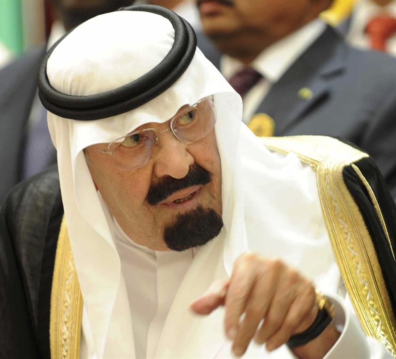 El rey saudita Abdalá sufre neumonía