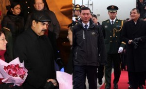Dos caras del “socialismo” latino: Maduro y Correa en China (fotocomparación)