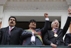 Evo Morales: No será Dios quien salve a Venezuela porque del cielo solo cae lluvia
