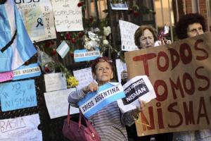 Reclamos por una “Argentina en paz” en la despedida de Nisman