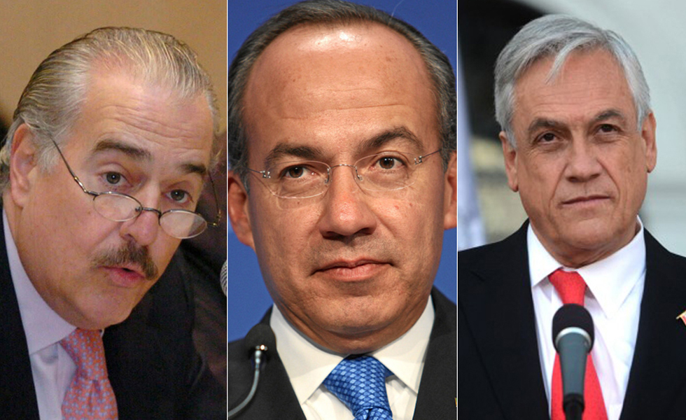 Expresidentes Calderón, Pastrana y Piñera asumen compromiso por la libertad y  la democracia en Venezuela
