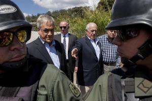 Arreaza dice que expresidentes no pidieron permiso para ir a Ramo Verde