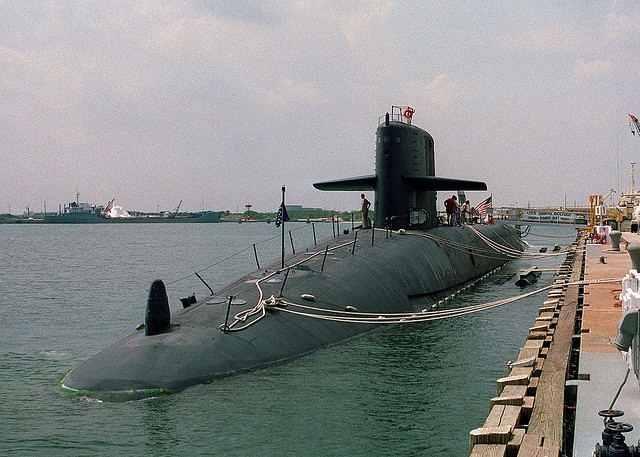 El submarino nuclear “Simón Bolívar” (SSBN641) de la armada de EE.UU. (fotos)
