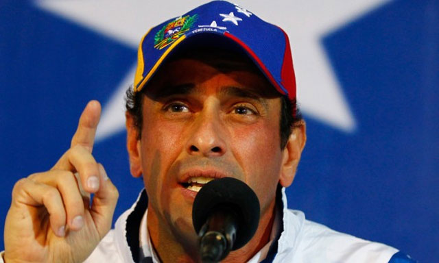 Capriles: En Venezuela no hay una hectárea de tierra expropiada por el gobierno que esté produciendo