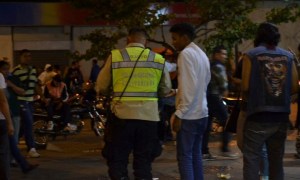 Reportan cinco detenidos en Chacao #9E (Fotos)