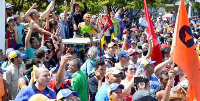Foto: La Marcha de las Ollas Vacías en el Zulia. / Nota de prensa
