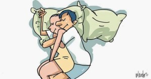 Sabías que la posición en que duermes con tu pareja dice mucho de la relación