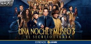 “Una noche en el museo 3: El secreto de la tumba”, se estrena en Venezuela