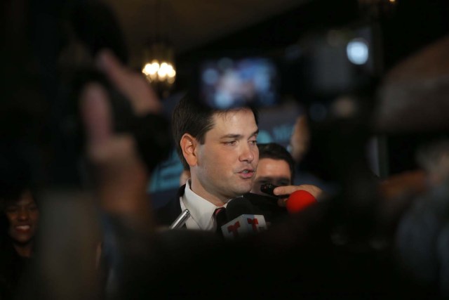 Senador Marco Rubio (Foto archivo)