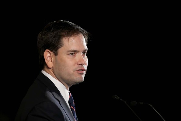 Marco Rubio Joins Goldman Sachs CEO At Small Business Graduation Ceremony