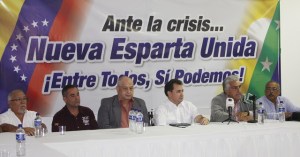 Partidos Políticos, ONG y Sociedad Civil se unen para enfrentar crisis en Nueva Esparta