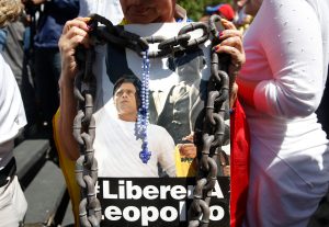 Leopoldo López, el venezolano que juzgaron por su posición política cumple tres años preso