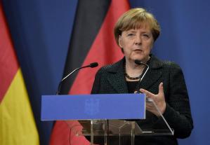 Angela Merkel dice que Alemania no apoyará a Ucrania con armamento