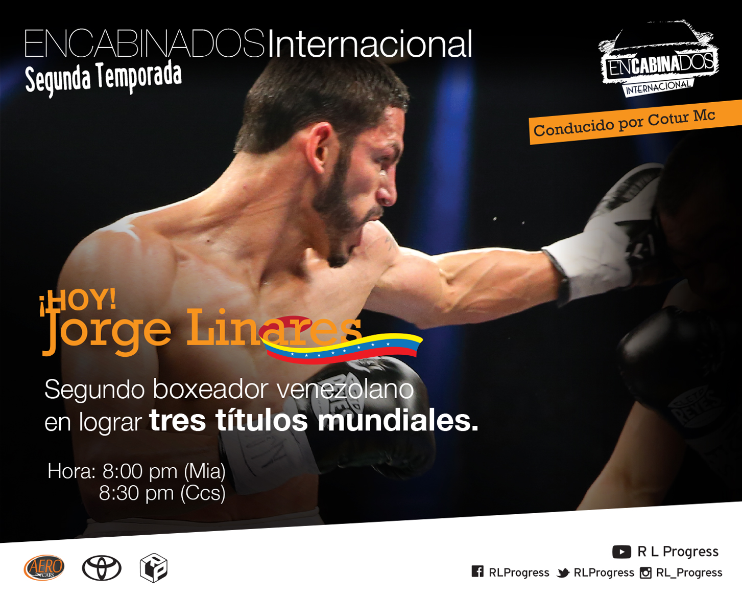 Jorge Linares, campeón mundial de boxeo se encabina con Cotur MC