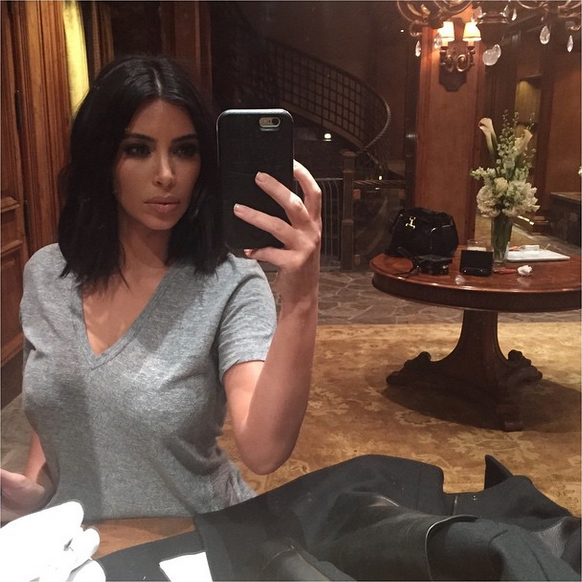 Agradecimiento HOT el de Kim Kardashian para sus seguidores en Instagram