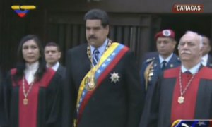 Maduro asiste a acto del año judicial en el TSJ