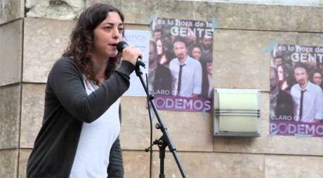 Eurodiputada de Podemos critica detención de Antonio Ledezma
