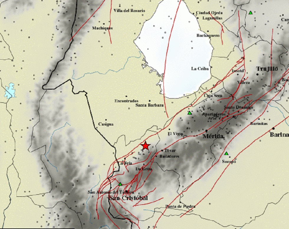 Sismo de magnitud 5,2 se registró en región andina (Video)