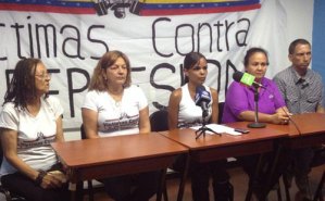Frente de Víctimas contra la Represión respaldó labor del Foro Penal