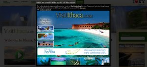 Portal de turismo de Nueva York se rinde ante el invierno y recomienda ir a Florida
