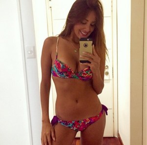 Con este sexy bikini Yuvanna Montalvo se prepara para los carnavales 2015