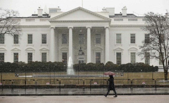La Casa Blanca en Washington (Foto Reuters)
