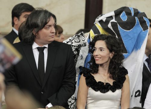 Foto: Maximo Kirchner, el hijo de la presidenta Cristina Fernández / EFE
