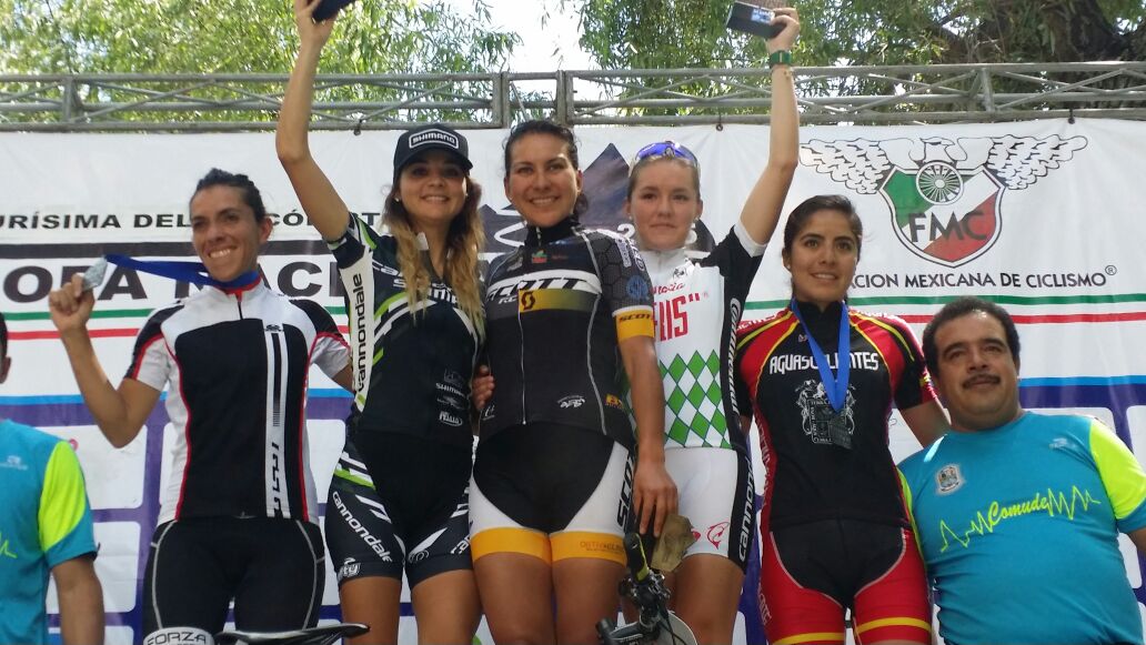 Arianna Tucci logró podio en vísperas de su participación en el Panam de MTB