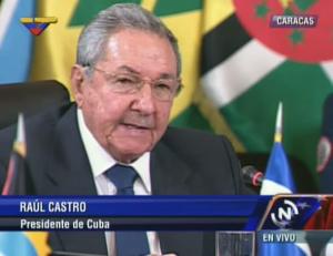 Raúl Castro reiteró su solidaridad con Venezuela y la memoria de Chávez “el mejor amigo de Cuba”