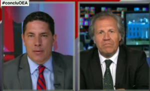 Secretario de la OEA en CNN: Es absurdo que me vinculen con el chavismo